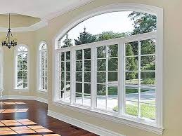 A large window in the middle of a room.