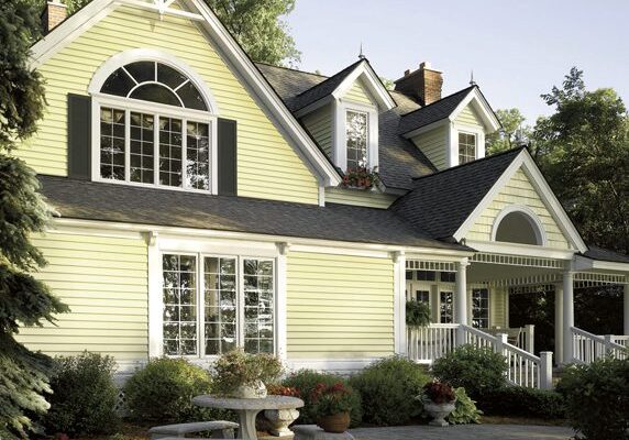 Vinyl clapboard siding